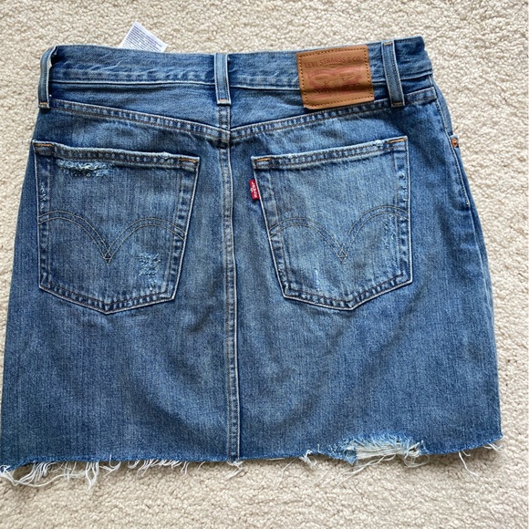 LEVIS DENIM SKIRT - Picture 3 of 4